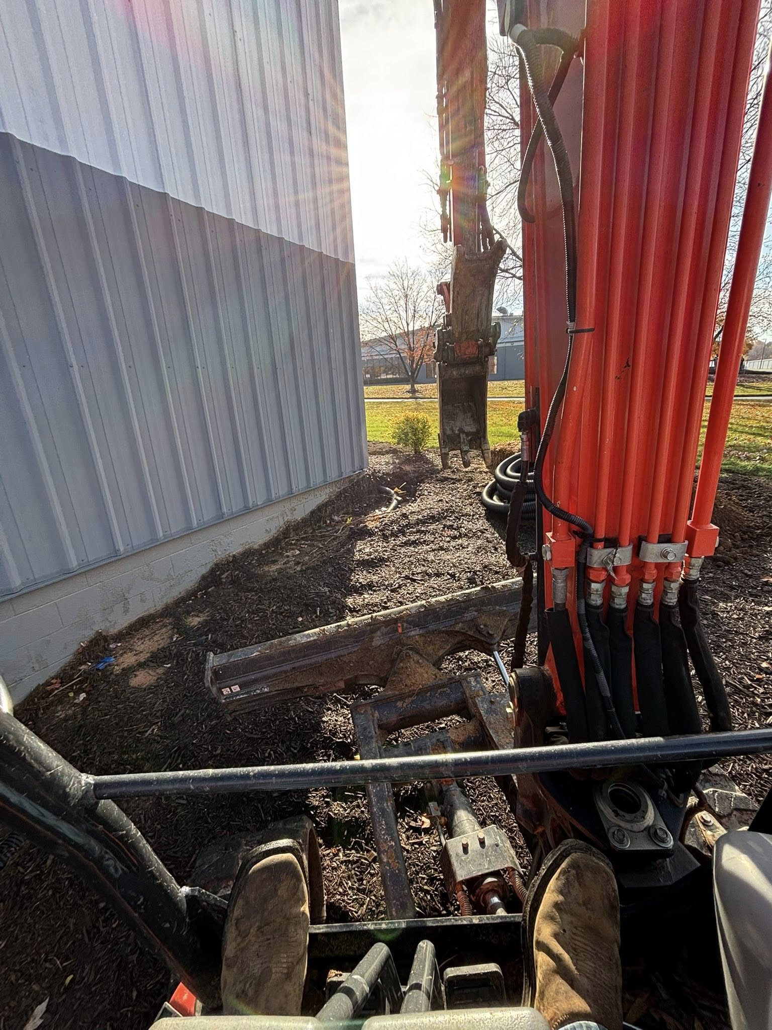Lexington Mulch Project - in progress